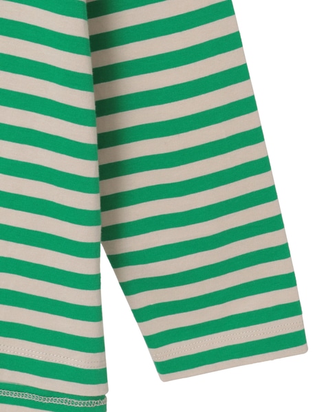 リラックス長袖Tシャツ 詳細画像 グリーン 15