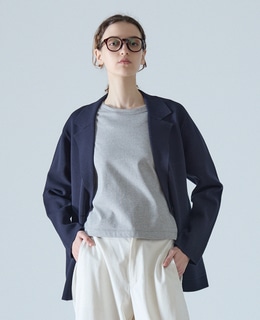 クルーネック長袖Tシャツ