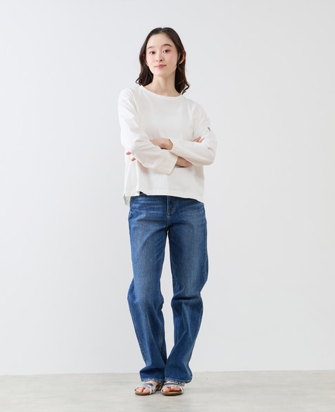 クルーネック長袖Tシャツ 詳細画像 オフホワイト 4