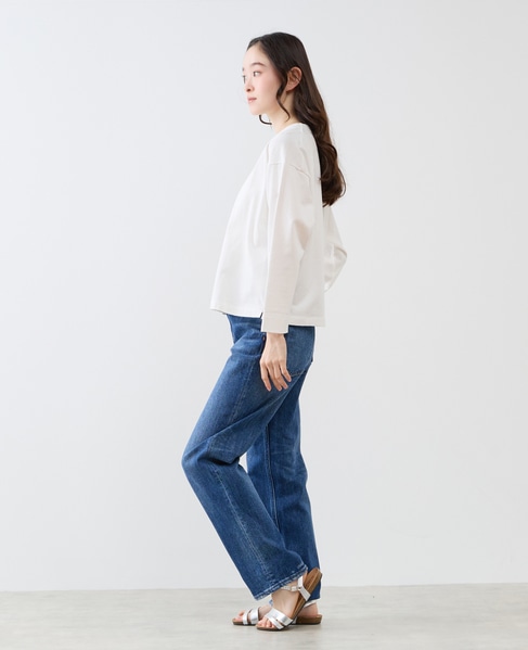 クルーネック長袖Tシャツ 詳細画像 オフホワイト 5