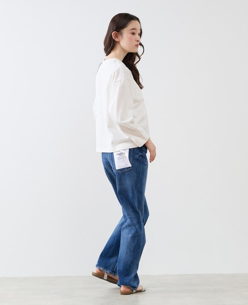 クルーネック長袖Tシャツ 詳細画像 オフホワイト 9