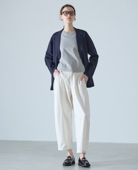 クルーネック長袖Tシャツ 詳細画像 グレー 2