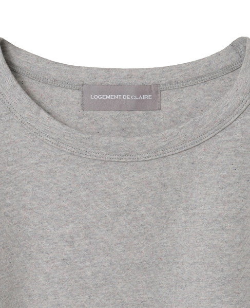 クルーネック長袖Tシャツ 詳細画像 グレー 6