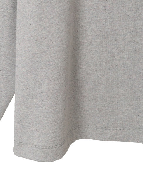 クルーネック長袖Tシャツ 詳細画像 グレー 8
