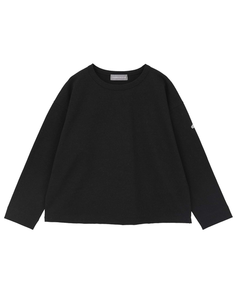 クルーネック長袖Tシャツ 詳細画像 ブラック 11