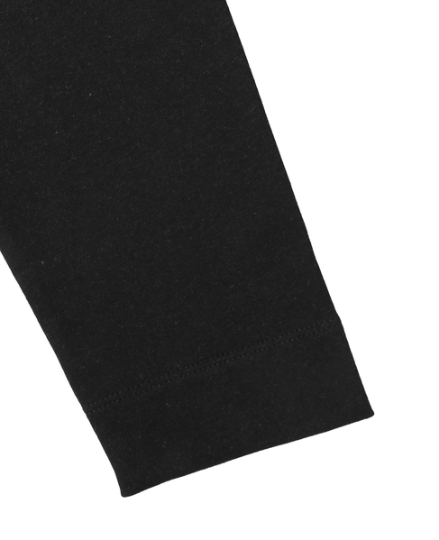 クルーネック長袖Tシャツ 詳細画像 ブラック 14