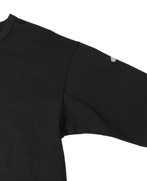 クルーネック長袖Tシャツ 詳細画像 ブラック 16