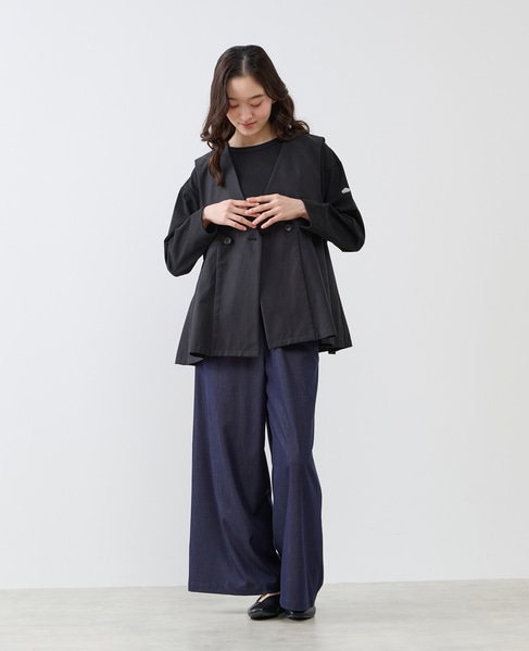 クルーネック長袖Tシャツ 詳細画像 ブラック 2