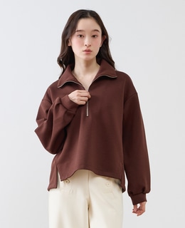 【LOURMARIN】ハーフジッププルオーバー