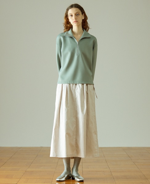 【LOURMARIN】ハーフジッププルオーバー 詳細画像 ミント 2