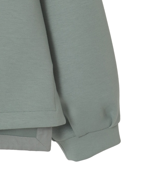 【LOURMARIN】ハーフジッププルオーバー 詳細画像 ミント 6