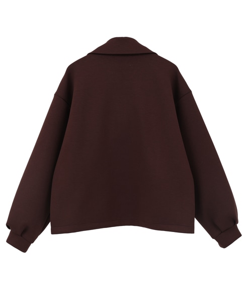 【LOURMARIN】ハーフジッププルオーバー 詳細画像 ブラウン 12