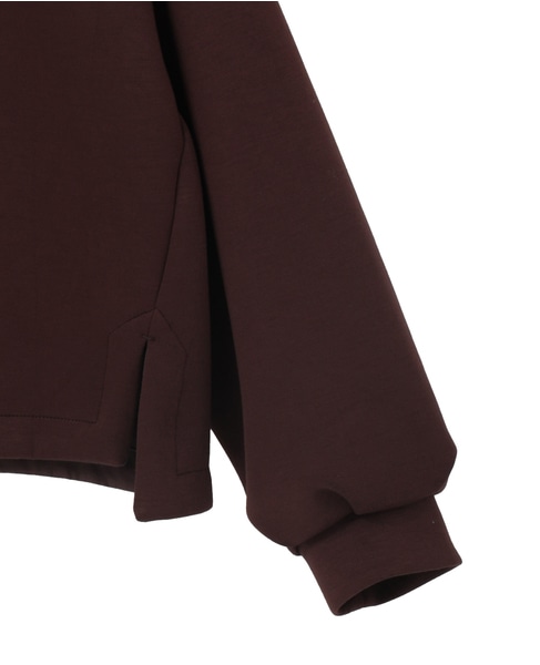 【LOURMARIN】ハーフジッププルオーバー 詳細画像 ブラウン 14