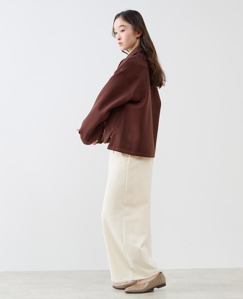 【LOURMARIN】ハーフジッププルオーバー 詳細画像 ブラウン 6