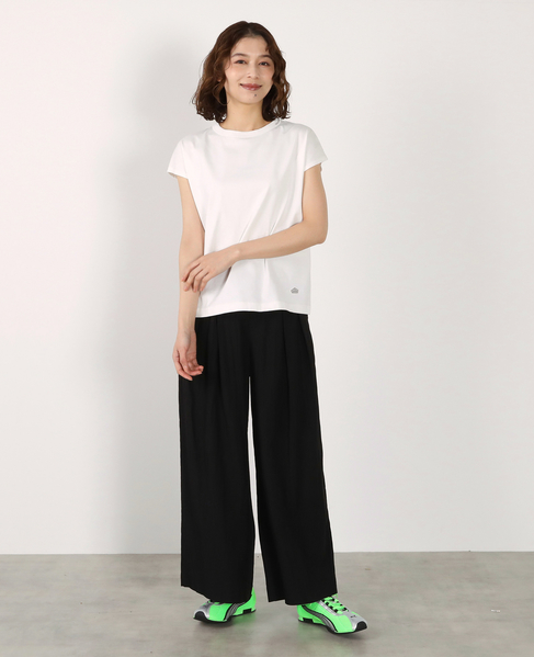 フレンチスリーブTシャツ 詳細画像 オフホワイト 11