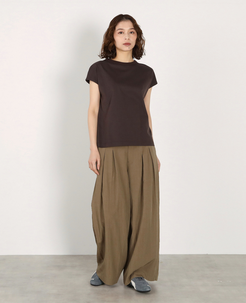 フレンチスリーブTシャツ 詳細画像 ダークブラウン 10