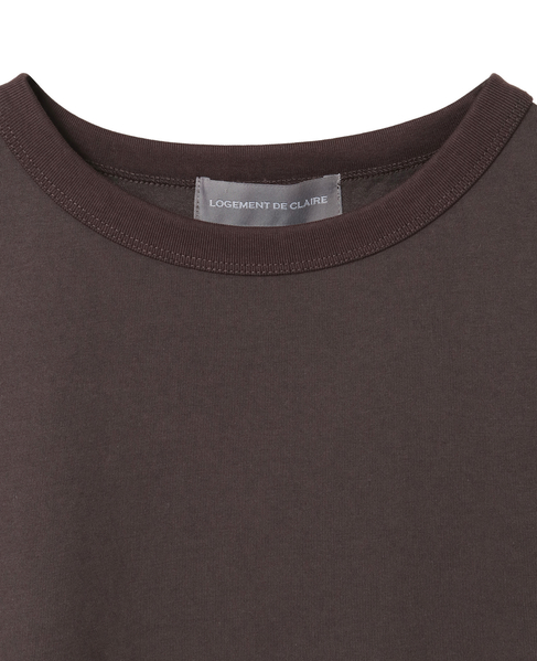 フレンチスリーブTシャツ 詳細画像 ダークブラウン 13