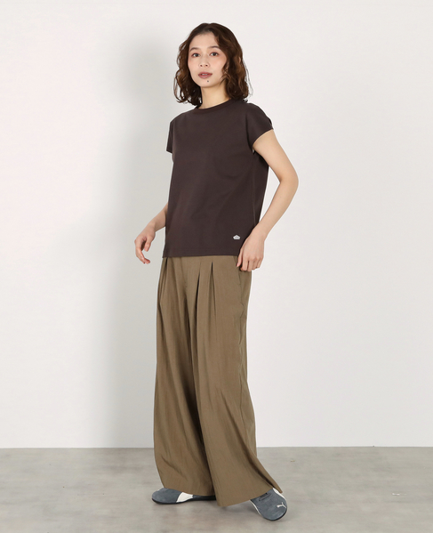 フレンチスリーブTシャツ 詳細画像 ダークブラウン 5