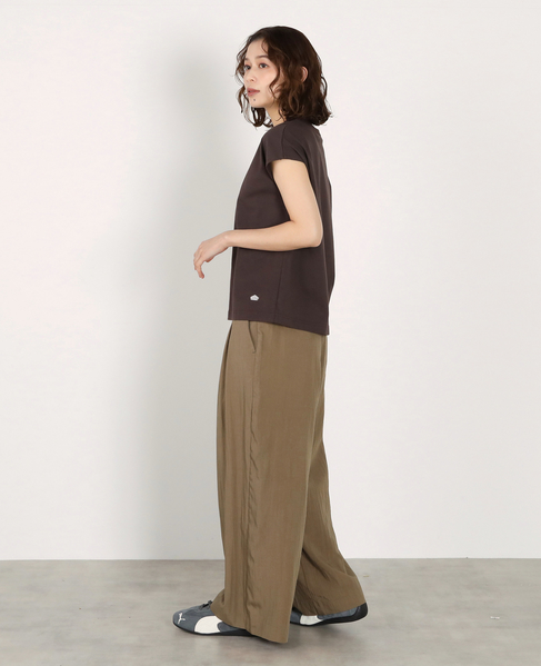 フレンチスリーブTシャツ 詳細画像 ダークブラウン 6