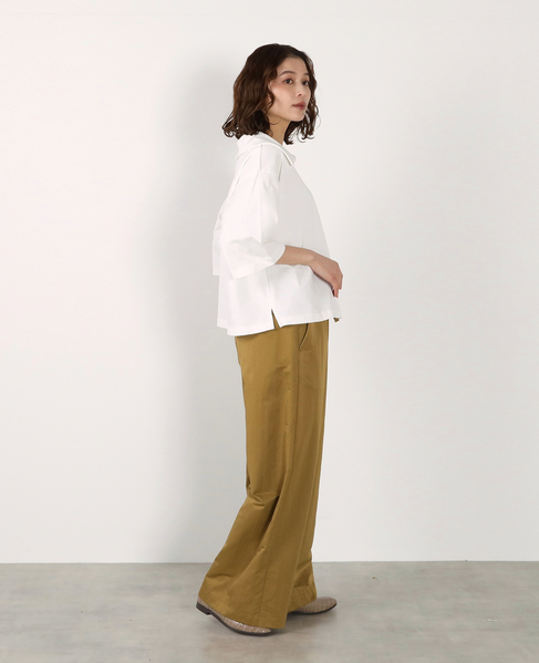 【LOURMARIN】ビックカラープルオーバー 詳細画像 オフホワイト 12