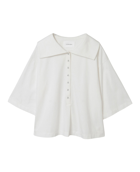 【LOURMARIN】ビックカラープルオーバー 詳細画像 オフホワイト 14