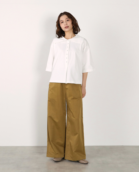 【LOURMARIN】ビックカラープルオーバー 詳細画像 オフホワイト 2