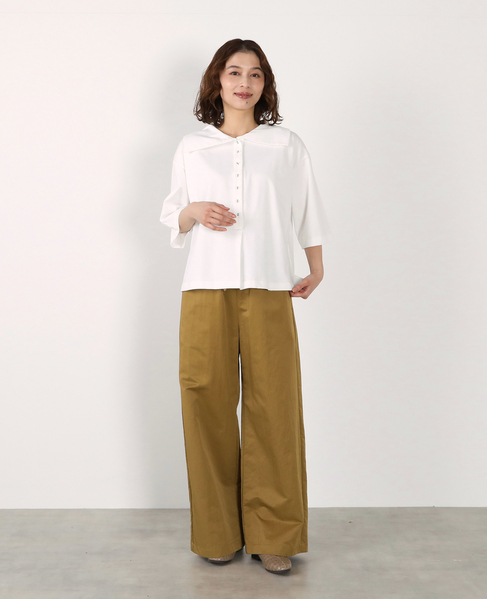 【LOURMARIN】ビックカラープルオーバー 詳細画像 オフホワイト 3