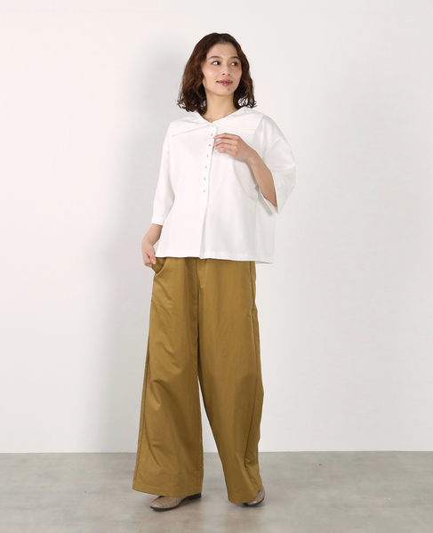 【LOURMARIN】ビックカラープルオーバー 詳細画像 オフホワイト 5