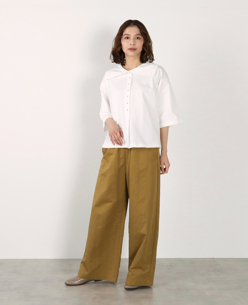 【LOURMARIN】ビックカラープルオーバー 詳細画像 オフホワイト 6