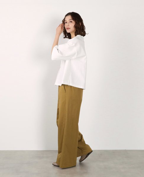 【LOURMARIN】ビックカラープルオーバー 詳細画像 オフホワイト 8