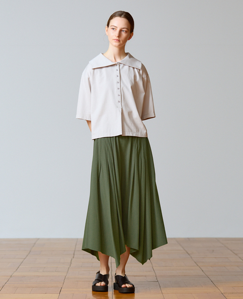 【LOURMARIN】ビックカラープルオーバー 詳細画像 ライトグレー 2