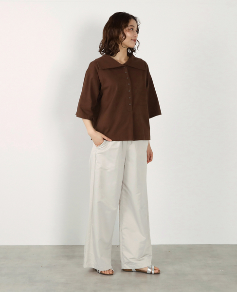 【LOURMARIN】ビックカラープルオーバー 詳細画像 ブラウン 12