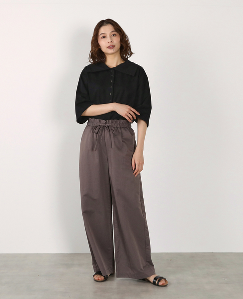 【LOURMARIN】ビックカラープルオーバー 詳細画像 ブラック 11