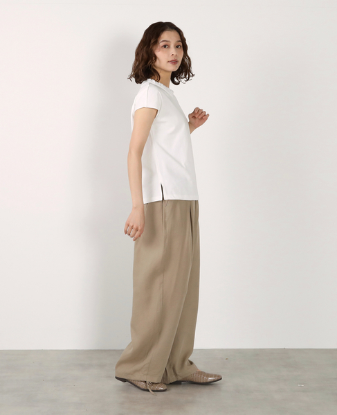 【LOURMARIN】フリル付きフレンチプルオーバー 詳細画像 オフホワイト 8