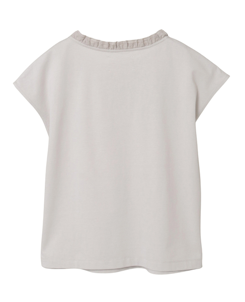 【LOURMARIN】フリル付きフレンチプルオーバー 詳細画像 ライトグレー 15