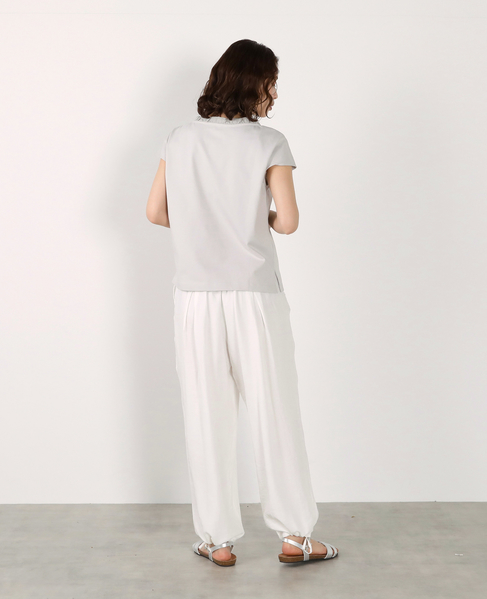 【LOURMARIN】フリル付きフレンチプルオーバー 詳細画像 ライトグレー 8