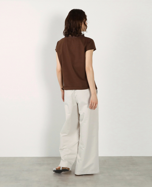 【LOURMARIN】フリル付きフレンチプルオーバー 詳細画像 ブラウン 7