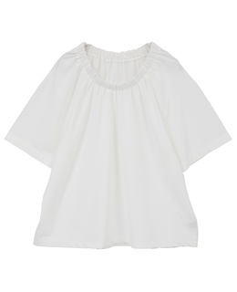 【Allease/オールイーズ】ギャザーカットブラウス