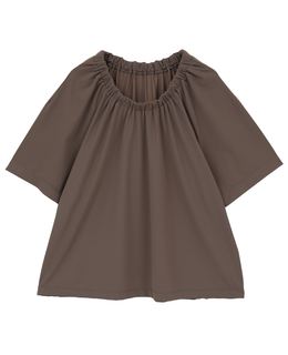 【Allease/オールイーズ】ギャザーカットブラウス