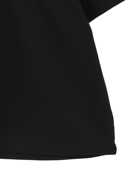 【Allease/オールイーズ】ギャザーカットブラウス 詳細画像 ブラック 5