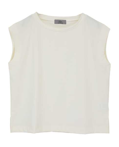 【Allease/オールイーズ】ノースリーブプルオーバー 詳細画像 オフ 1