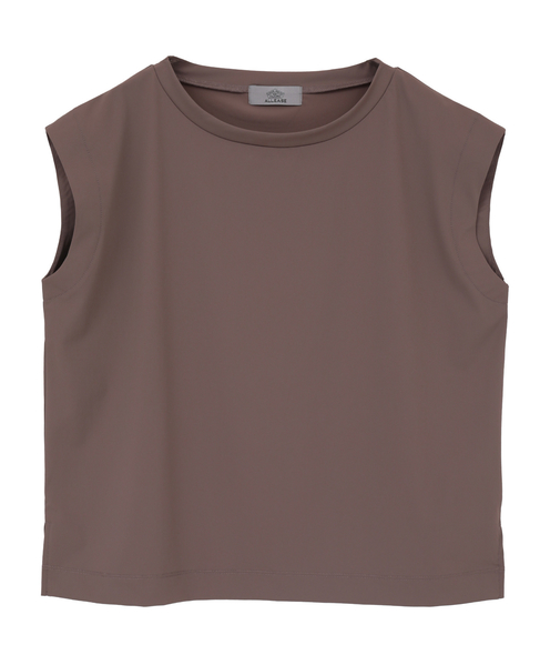 【Allease/オールイーズ】ノースリーブプルオーバー 詳細画像 ブラウン 1