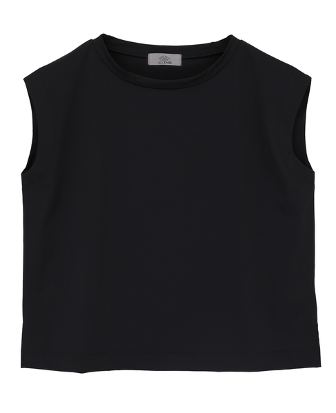 【Allease/オールイーズ】ノースリーブプルオーバー 詳細画像 ブラック 1