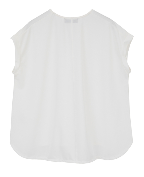 【Allease/オールイーズ】キーネックノースリーブプル 詳細画像 オフ 2