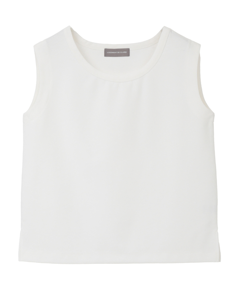 ノースリーブプルオーバー 詳細画像 ホワイト 1