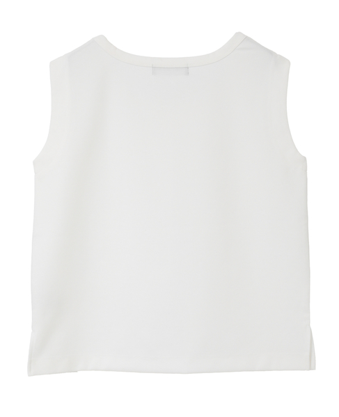 ノースリーブプルオーバー 詳細画像 ホワイト 2