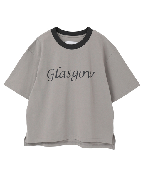 【LOURMARIN】ロゴプリントTシャツ 詳細画像 ライトグレー 1