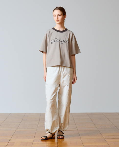 【LOURMARIN】ロゴプリントTシャツ 詳細画像 ライトグレー 2