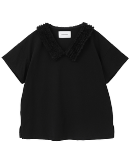 【LOURMARIN】フリルカラープルオーバー