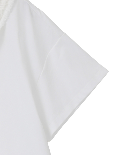 【LOURMARIN】フリルカラープルオーバー 詳細画像 オフ 4